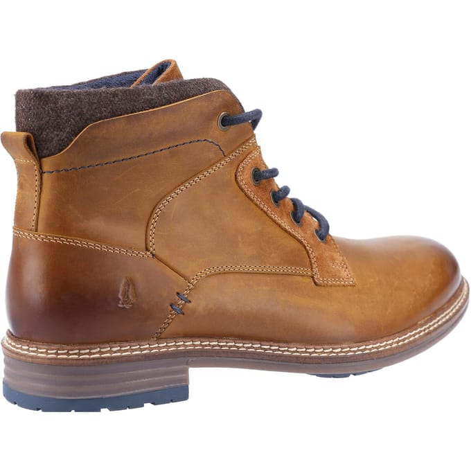 Hush Puppies Joel Leren Herenlaarzen Camel