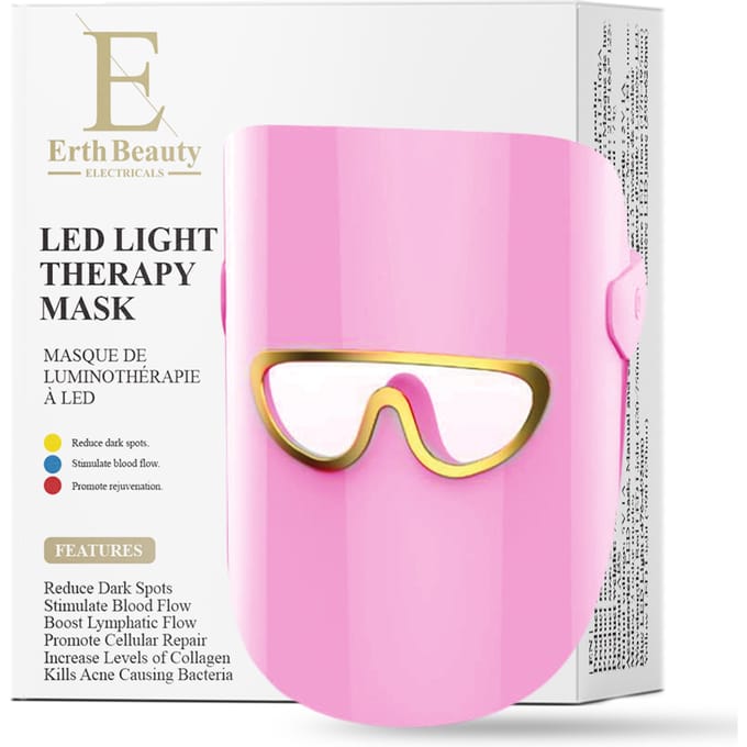 ErthSkin London LED-LICHT THERAPIE GLOW & RENEW MASKER 1