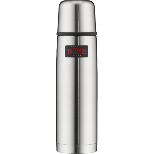 L&C thermosfles van roestvrij staal, mat, 0,75 liter