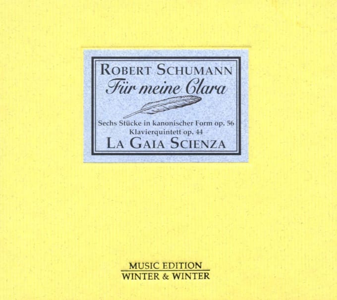Fur Meine Clara, Piano Quintet (La Gaia Scienza)