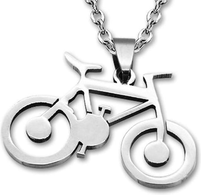 Amanto Ketting Arjo - 316L Staal - Sport - Fietsen - 23x35mm - 60cm