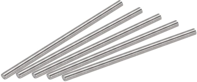 Volledige Schroefdraad Draadstang M6 x 120mm RVS - 15 Stuks