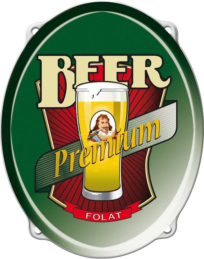 Deurbord Bierfeest