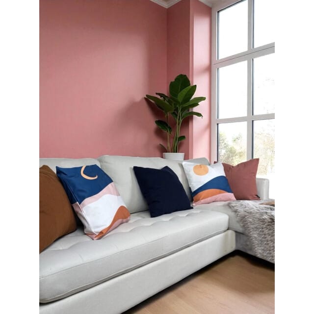 Gek op kussens! Sierkussen coco oudroze | 45 x 45 cm | corduroy/polyester