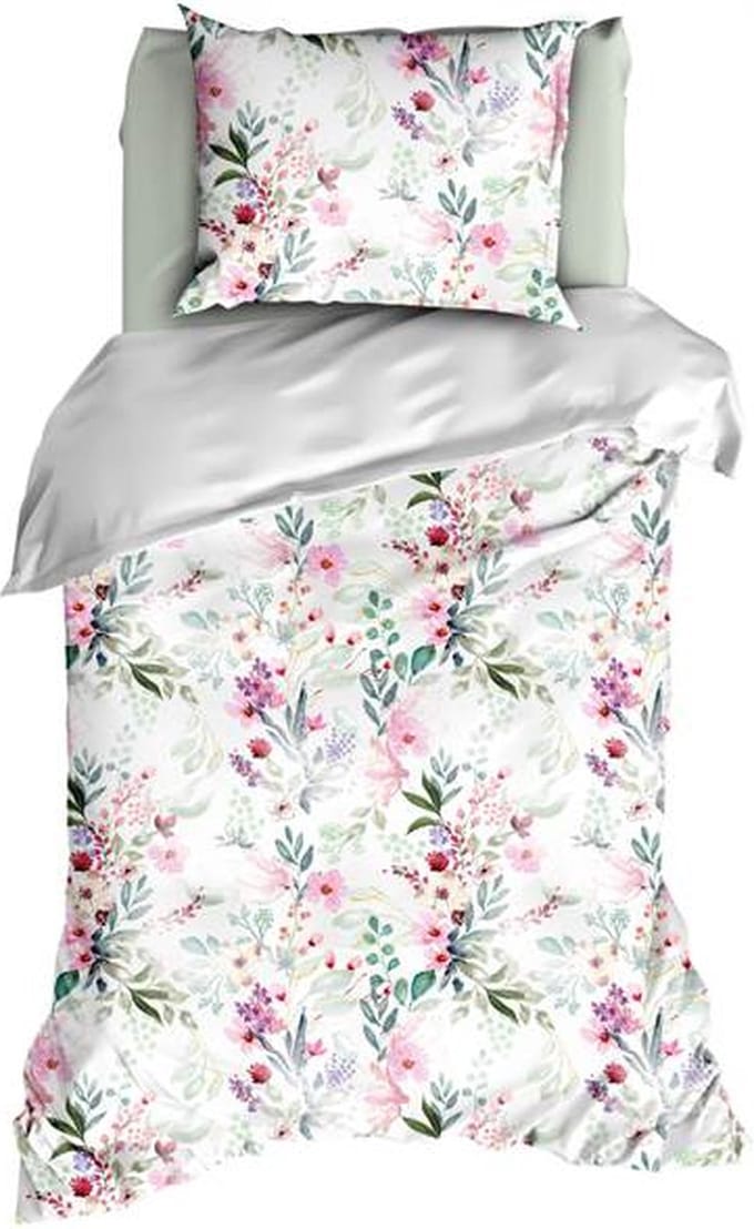 Satin d'Or Solange Dekbedovertrek - Eenpersoons - 140x200/220 cm - Multi
