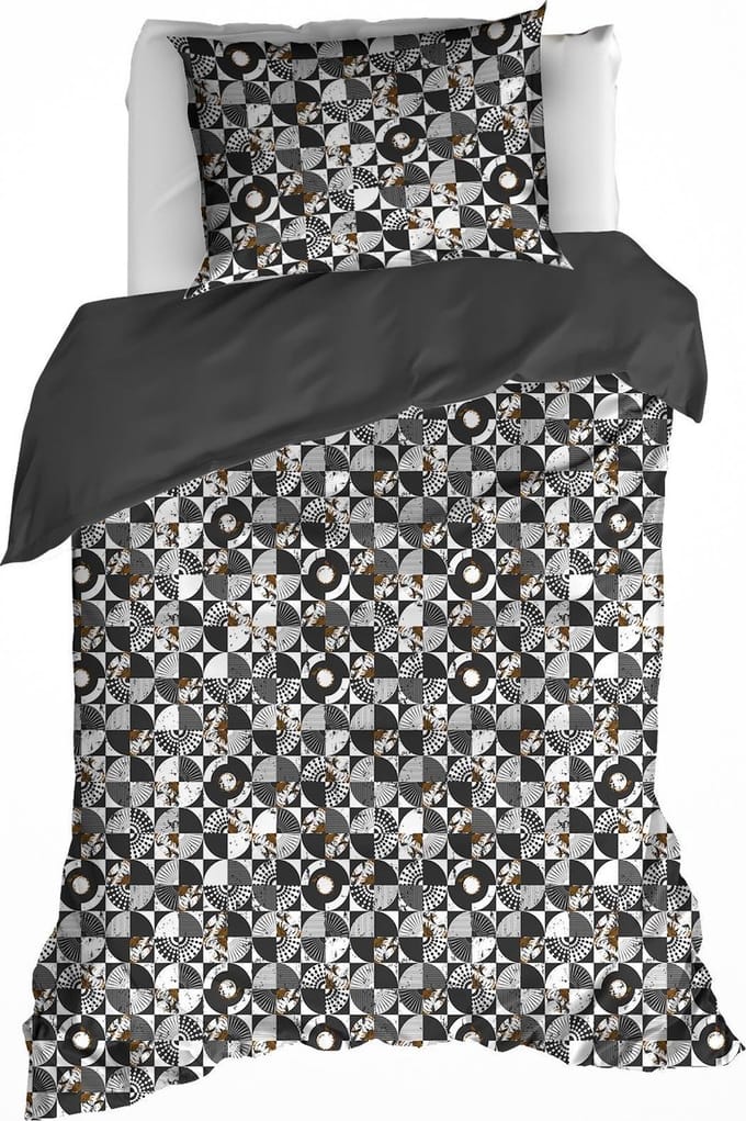 De Witte Lietaer Dekbedovertrek Division - Eenpersoons - 140 x 200/220 cm - Katoen