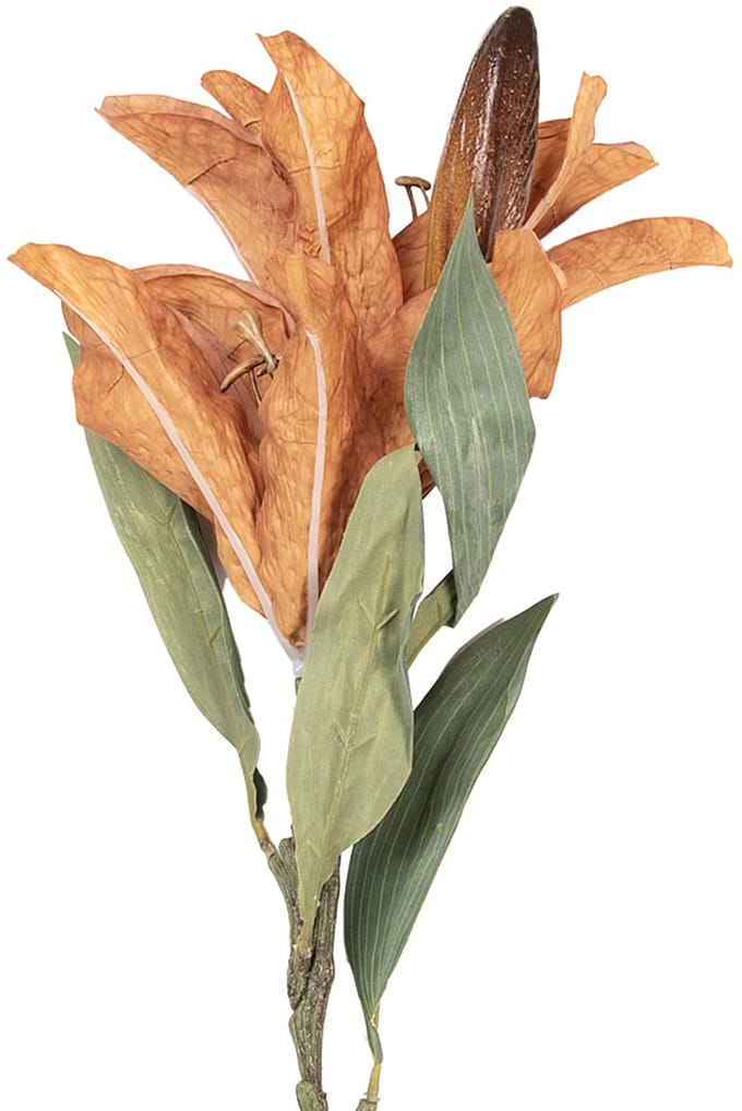 Clayre & Eef Kunstbloem 88 cm Geel Kunststof