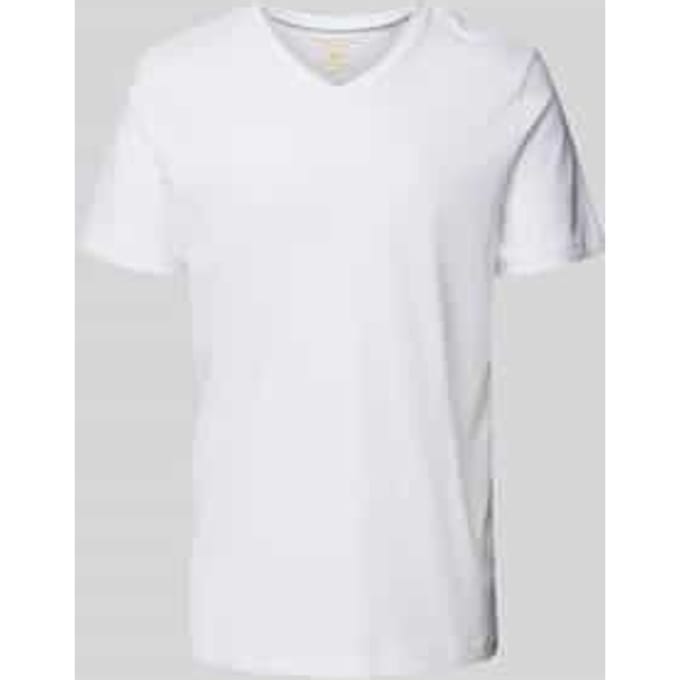 T-shirt met V-hals