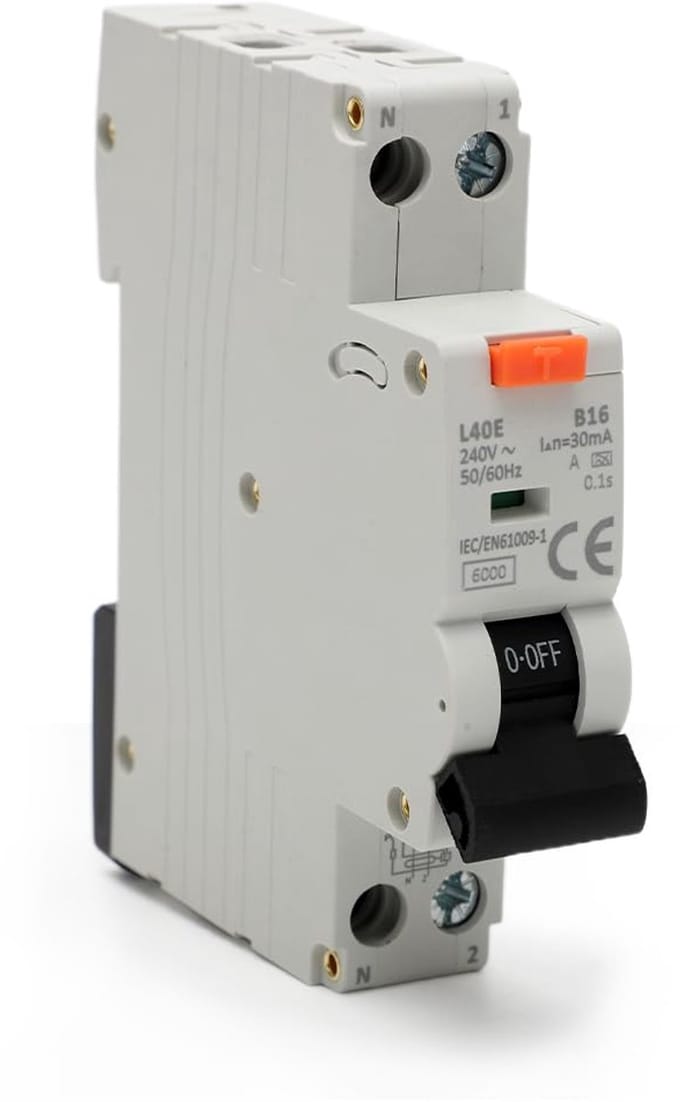 Stroomonderbreker 16A - Aardlekschakelaar - Veilige Elektriciteit - Snelle Reactietijd - 30mA