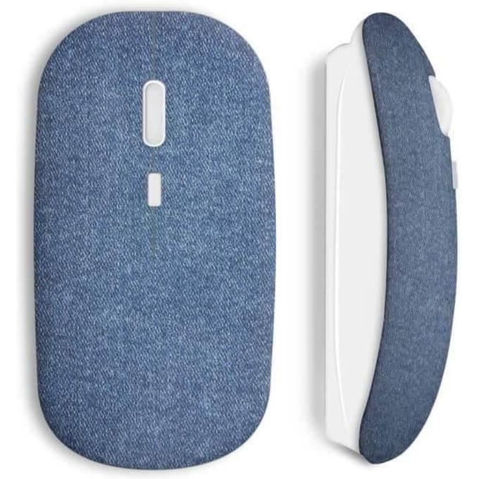 Draadloze muis Blauwe jeans