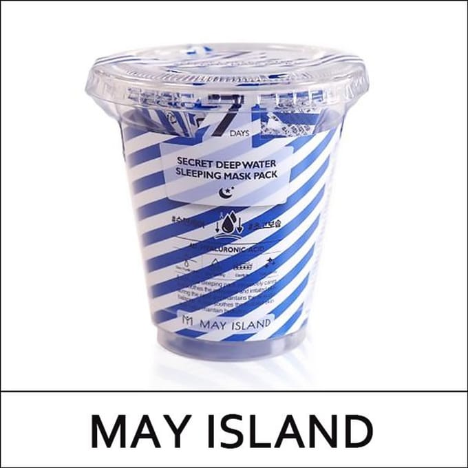 [MAY ISLAND] (s5) 7 Days Secret Deep Water Sleeping Mask Pack (5g*12ea) 1 Pack gray
