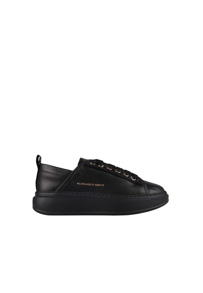 asbcwyw-0102-tbk Alexander Smith Vrouwen leder zwart