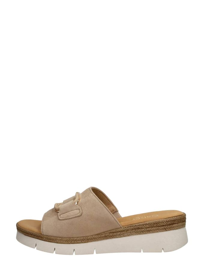 Gabor Sandalen beige Suede - Dames - Maat 36.5