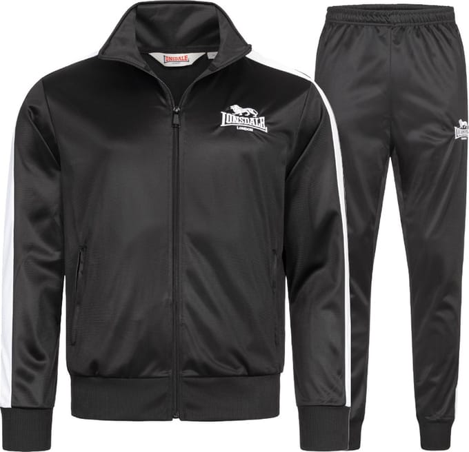 Lonsdale Trainingspak PEMBER Zwart - Maat: M
