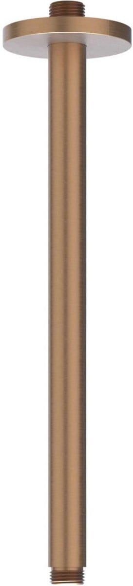 IVY Toebehoren Plafondbuis 30cm 1/2" RVS316 geborsteld mat koper PVD