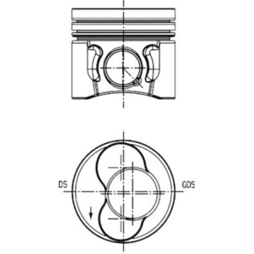 Zuiger KOLBENSCHMIDT 40 421 620
