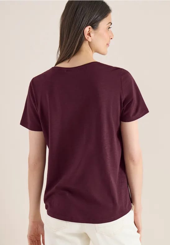 Basic Shirt met ronde hals in een 2-pack