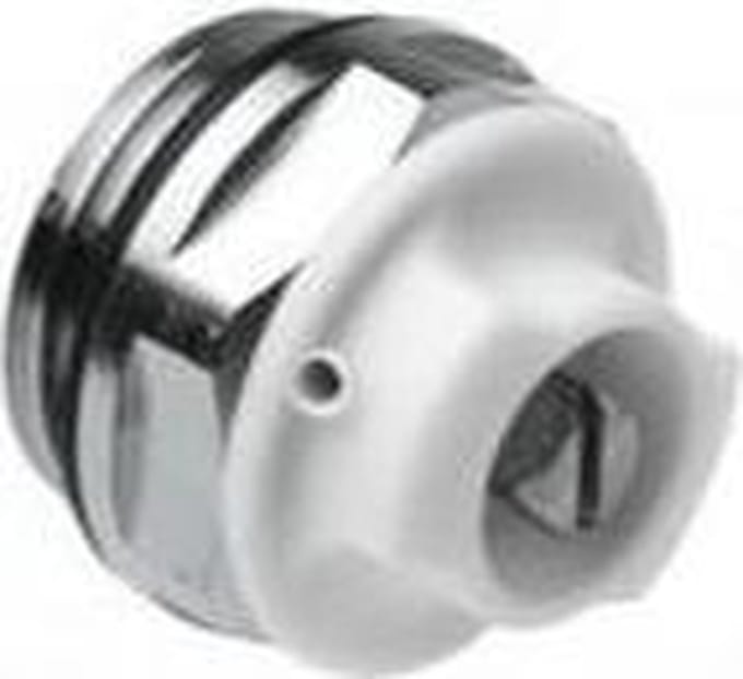 Bonfix Radiator Draaibare ontluchter - messing vernikkeld 3/4 - met EPDM O-ring afdichting - buitendraad
