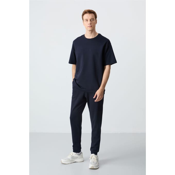 Heren Oversized T-shirt en Broek Set