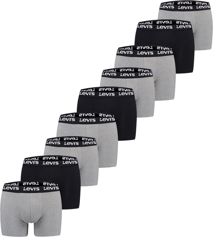 Pack of 9 men's Levis REPEAT LOGO BOXER boxer shorts underwear pants