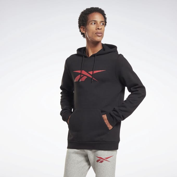 Reebok Hoodie Identity Fleece Heren - Maat S