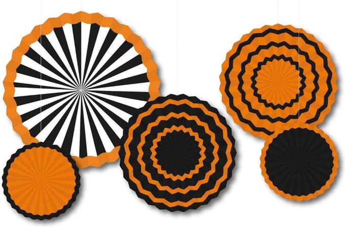 Amscan Hangdecoratie Halloween 20-40 Cm Papier 5-delig