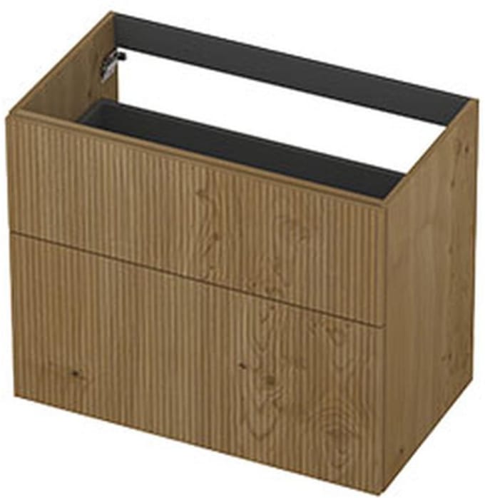 INK - Onderkast 2L A-sym Fin. Gefr. Tbv Greep - 800x450x650 Mm - Natur