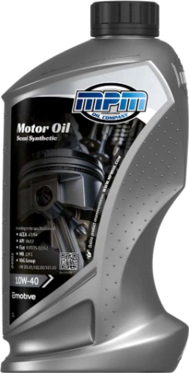 MPM Motorolie 10w40 1 liter