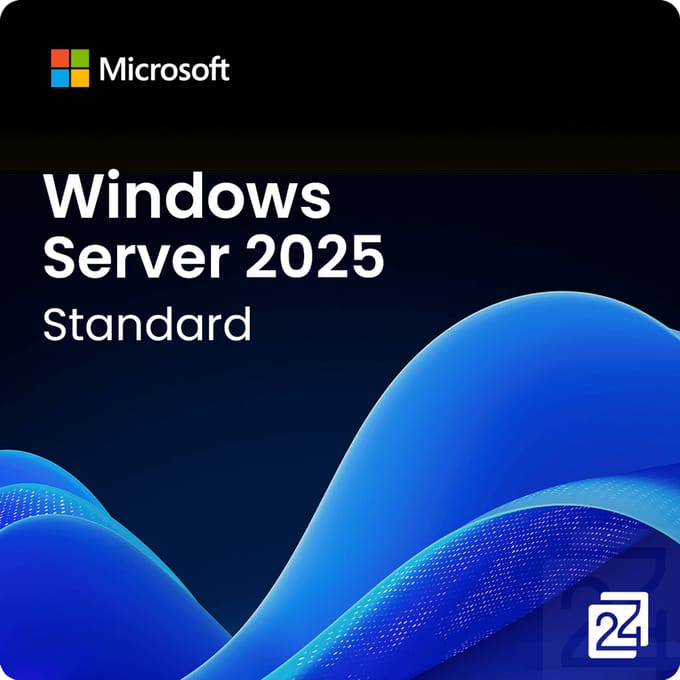 Microsoft Windows Server 2025 Standard 24 Core