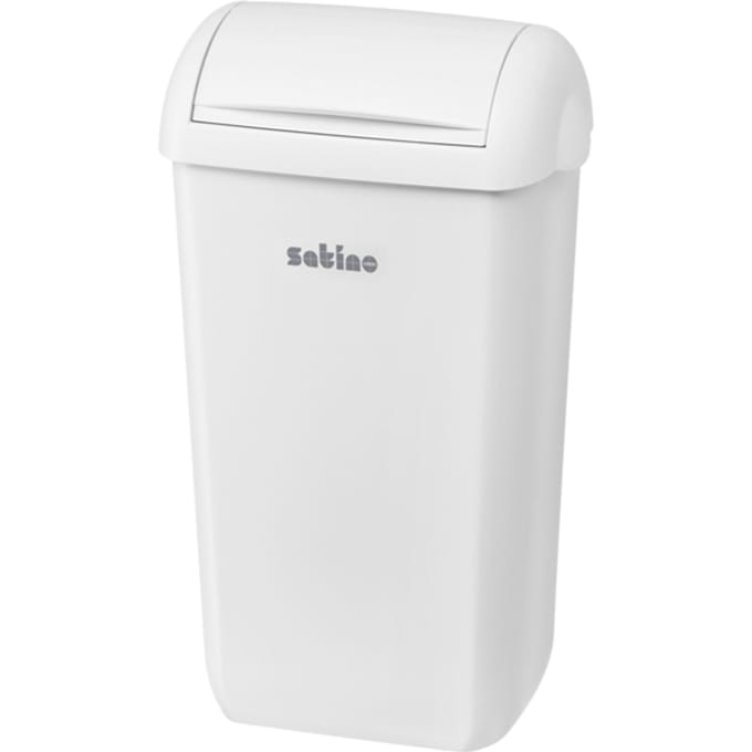Dameshygiënebak Satino 23 liter wit 332590