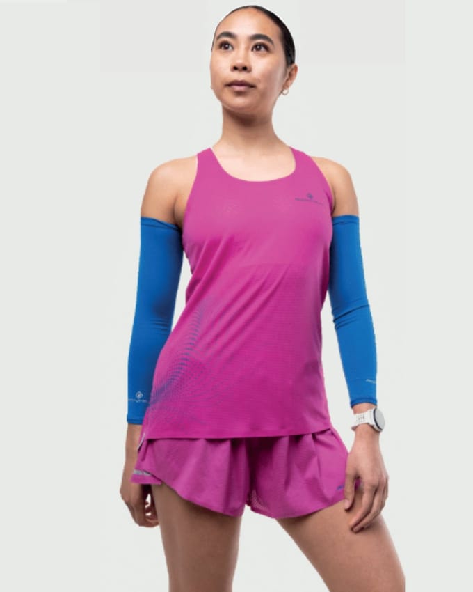 Ronhill | Wmn's Tech Race Vest | HardloopShirt | Exuberance/ClassicBlue | S
