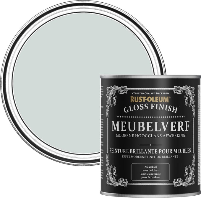Rust-Oleum Lichtgrijs Meubelverf Hoogglans - Duifgrijs 750ml