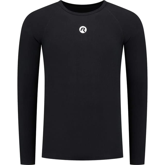 Rogelli Core II Dames en Heren 2 pack Ondershirt - Lange Mouw - Zwart