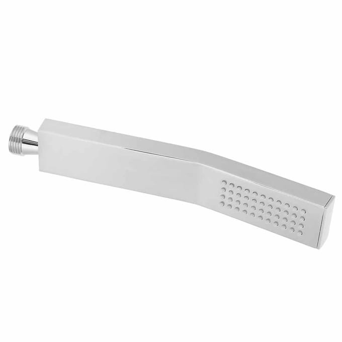 G1/2in Draad Messing Handdouche Hoge Druk Enkele Functie Handsproeier Badkamer gray
