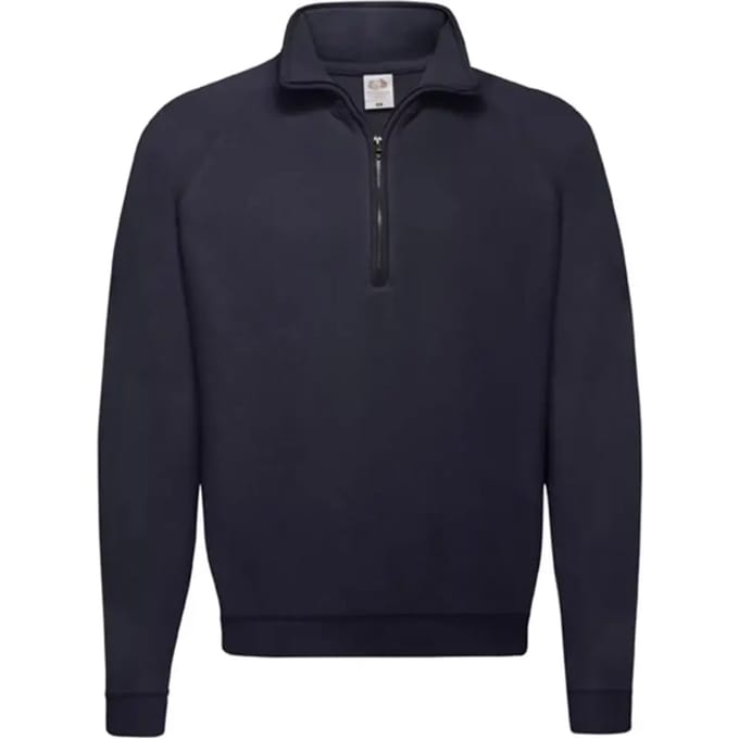 Sweater met rits Fruit of the Loom Classic