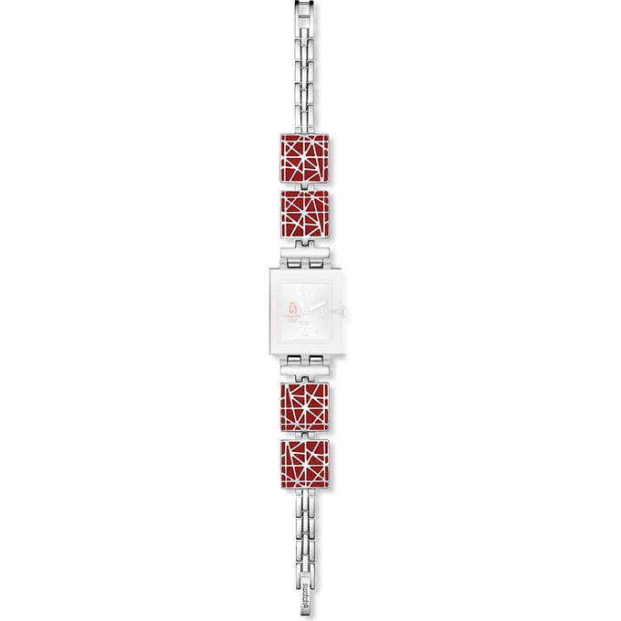 Swatch Plastic - Square SUB 18mm ASUBM108G SUBM108G Linked Emotion band