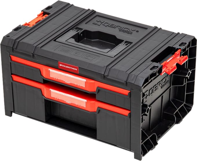 Toolbrothers RHINO L Drawer 2 ECO Organize+ met twee laden + dozen IP54