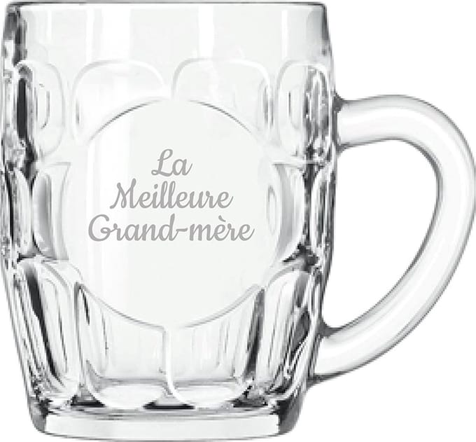 Bierpul gegraveerd - 55cl - La Meilleure Grand-mère
