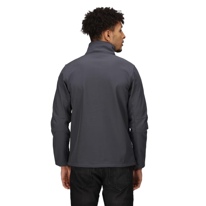 Regatta Heren Arcola Soft Shell Jas (Afdichting Grijs/Zwart)