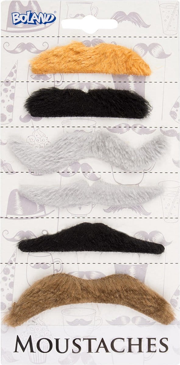 Boland - Set 6 snorren - Volwassenen - Mannen - -