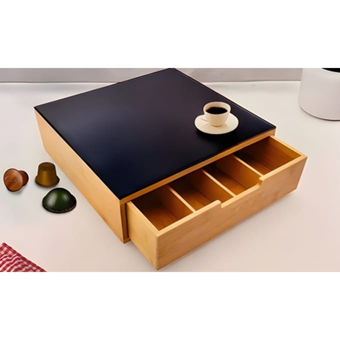 Stijlvolle nambù organizer voor koffie en keukenaccessoires