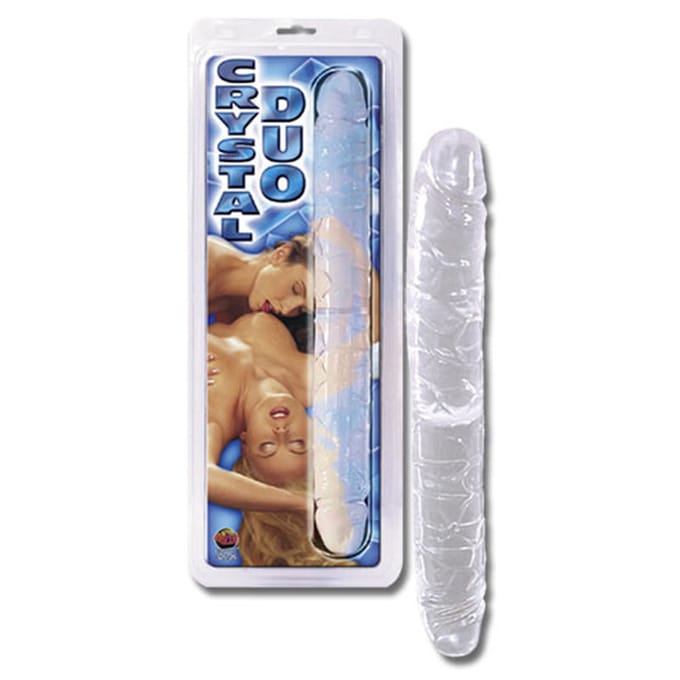 Transparante Dubbele dildo