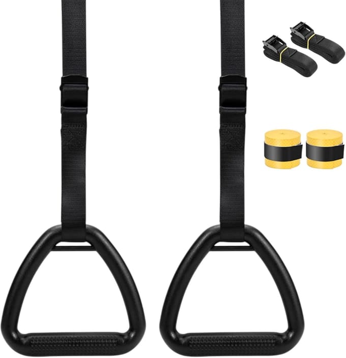Turnringen Set - Home Gym - Kracht Training - Antislip Handvatten - 17x16x7cm