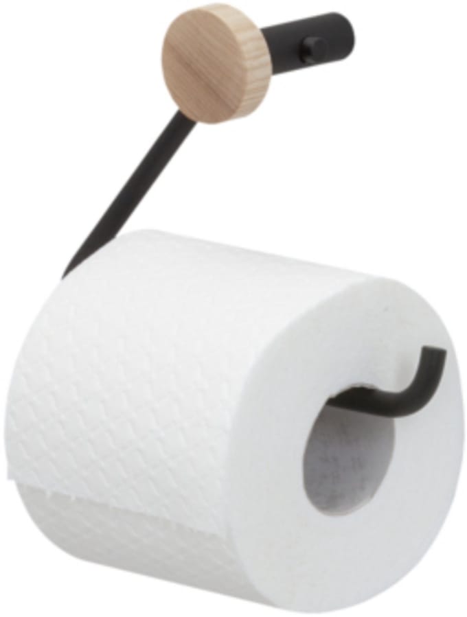 Tiger toiletrolhouder Sem zwart