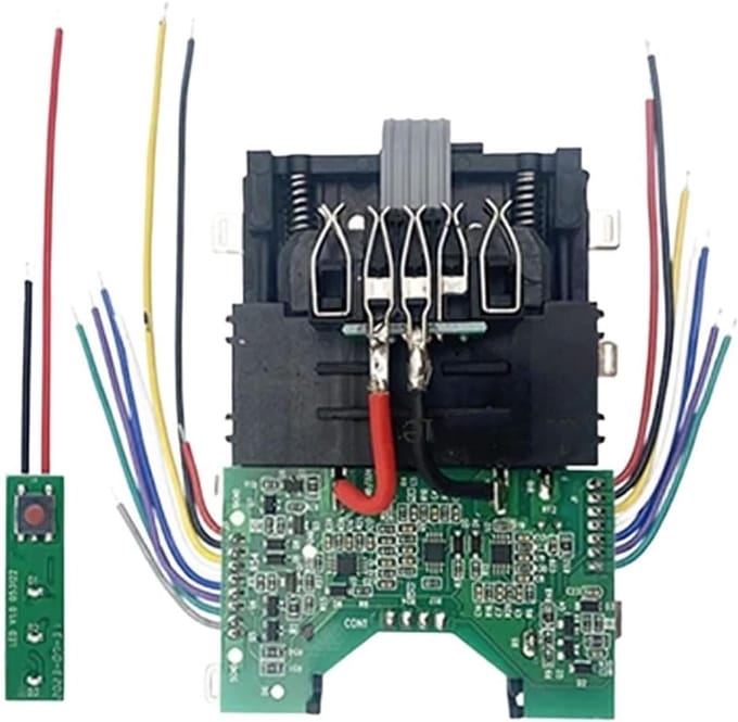 Batterij Bescherming Board - PCB Module - Gereedschap Accu - Overlaad Beveiliging - 8 x 5 x 1 cm