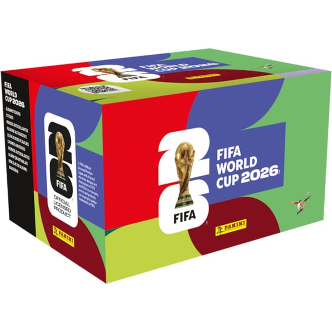 Panini FIFA World Cup 2026 Stickers – Boosterbox – 100 booster packs