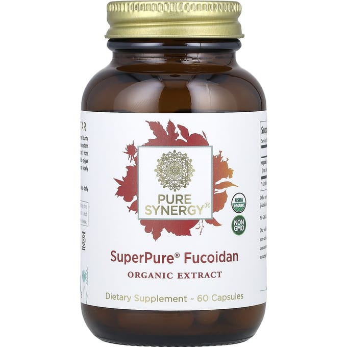 Pure Synergy, SuperPure® Fucoidan, 60 capsules