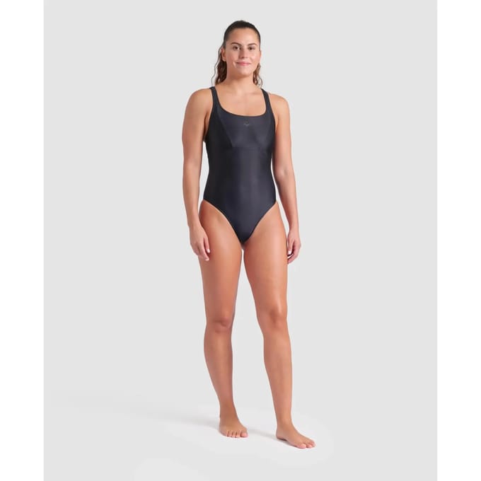 Dames zwempak uit 1 stuk Arena Solid Control Pro