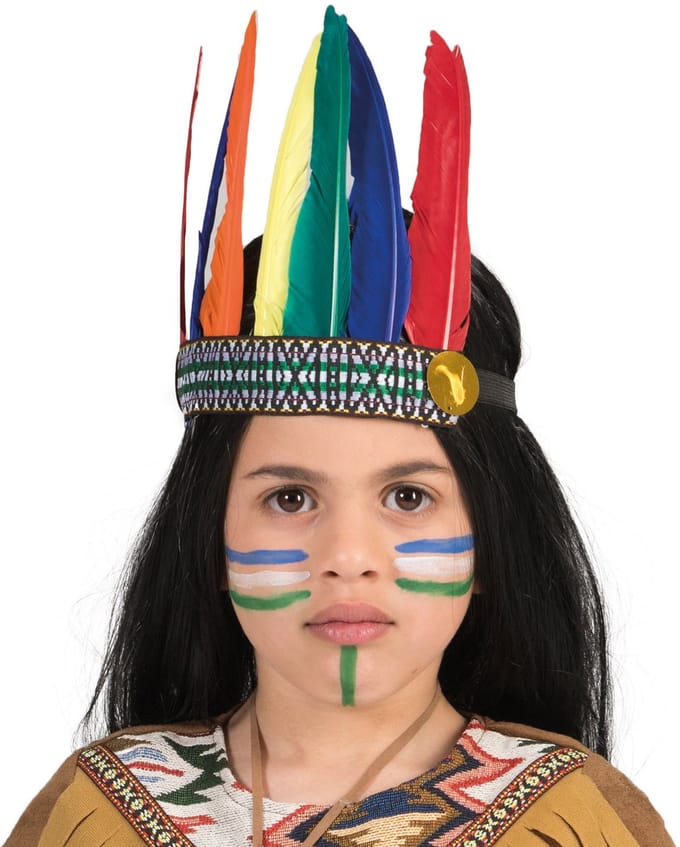 ESPA - Kleurrijke indianen hoofdband voor kinderen