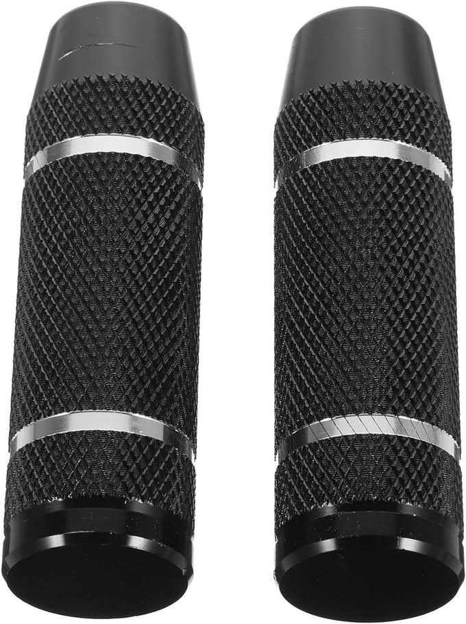 Fiets Pedaal - Voetsteunen Fiets - Extra passagier - Antislip Groeven - 8.5 cm - Zwart